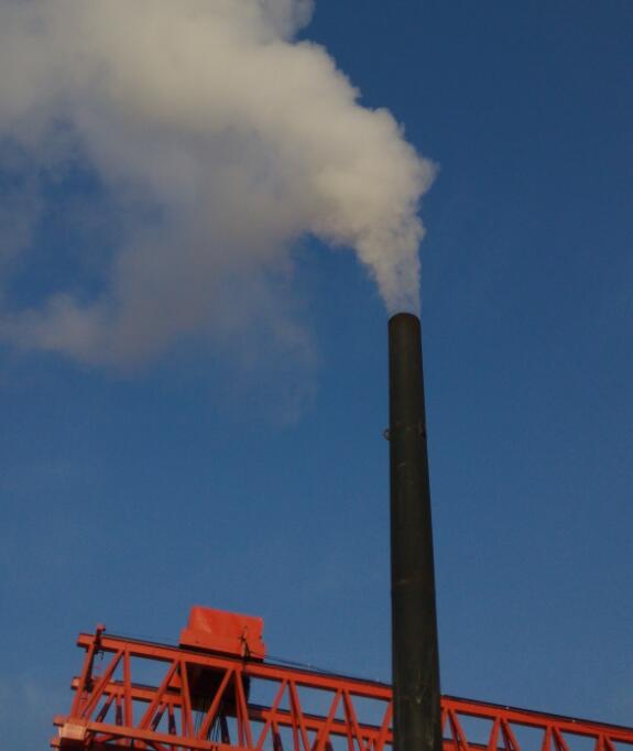 远大太康燃煤锅炉除尘效果达标